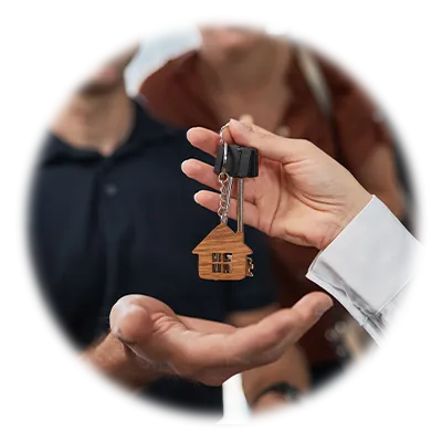 Family with New Home