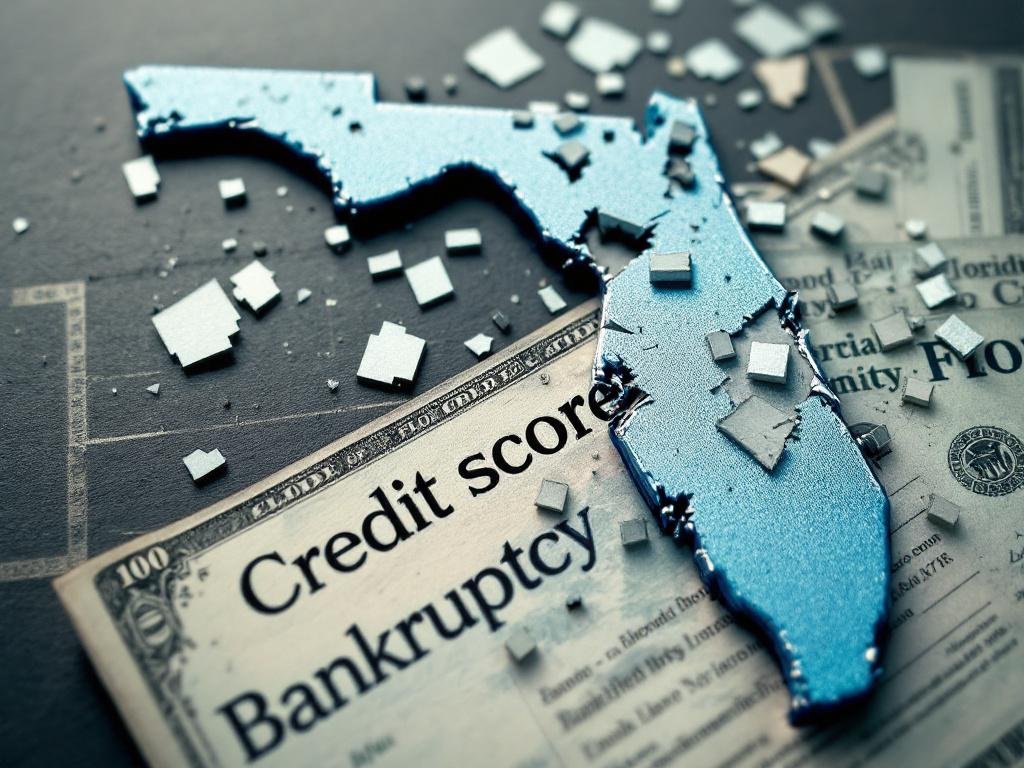 Florida with a Broken Credit Score Gauge
